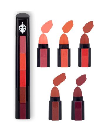 Tikatti Matryoshka 5-Piece Lipstick Set