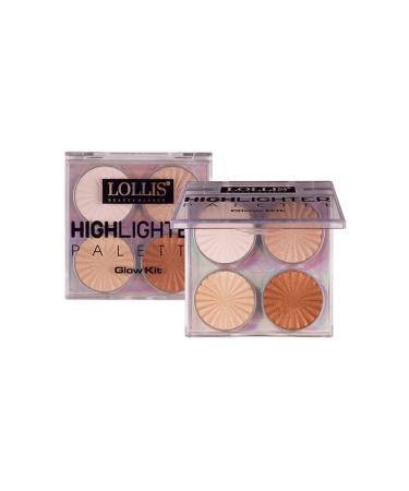 Lollis Highlighter Palette Glow Kit / Illuminating Palette Glow Kit - Buy Online on GoSupps.com
