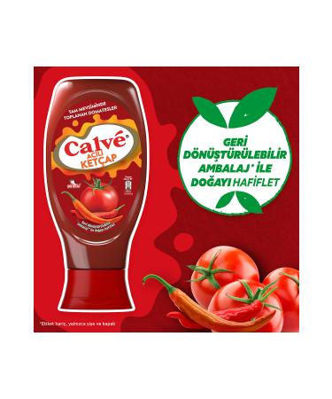 Calve Ketchup Spicy 610 G Mayonnaise Fat Reduced 540 G Set of 2 X3 Pieces - Buy Online on GoSupps.com