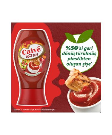 Calve Sauce Hot 265 gr X3 Pieces - Buy Online on GoSupps.com