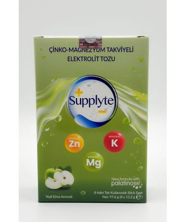 Supplyte Apple Flavored Electrolyte Powder 12 Gr 8 Pieces - Buy Online on GoSupps.com
