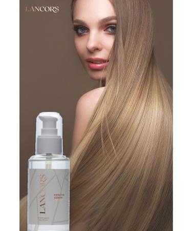 LANCOR'S Nourishing Keratin Serum for Extremely Damaged Lifeless Dry Thin Weak Hair 100 Ml - Buy Online on GoSupps.com