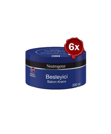 Neutrogena Norwegian Formula Nourishing Care Cream 300 Ml X 6