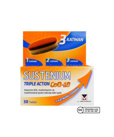 Sustenium Coenzyme Q10 Triple Action