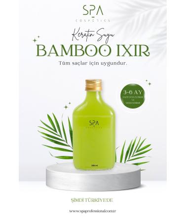 spaprofessional SPA Pro Keratin Water Elixir 'Bamboo Extract' 250 ml. Set of 3