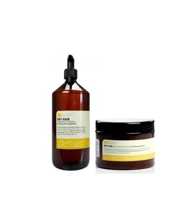 Insight Dry Hair Shampoo for Dry Hair 900 ml + mask 500 ml