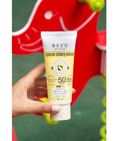 BEE'O Propolis Children's Sun Cream 50 Spf 80 ml - Buy Online on GoSupps.com