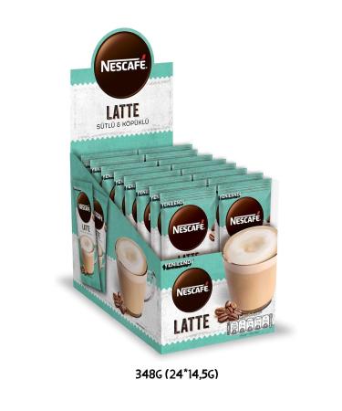 Nescafe Latte Instant Coffee Mix with Milk and Foam 14.5 g x 24