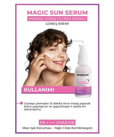 Bebak Brightening Effect High Protection +50 Factor Sun Cream/Serum 30ml - Buy Online on GoSupps.com