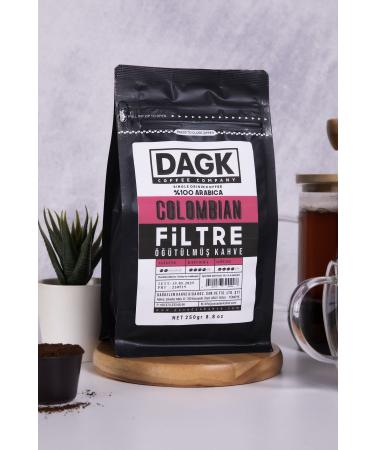 Dagk Filter Coffee Colombian 250gr Ground - Buy Online on GoSupps.com