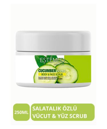 ESTEMED Body & Face Peeling Cucumber & Body&Face Scrub Cucumber Scent 250ml