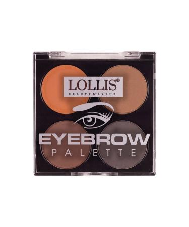 Lollis Eyebrow Palette 01 / Eyebrow Shadow Palette 01 - Buy Online on GoSupps.com