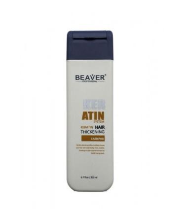 BEAVER PROFESSIONAL Beaver-keratin Hair Thickening Shampoo-200ml - Buy Online on GoSupps.com