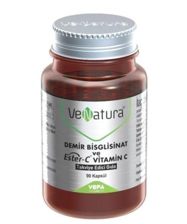 Venatura Iron Bisglycinate 90 Capsules