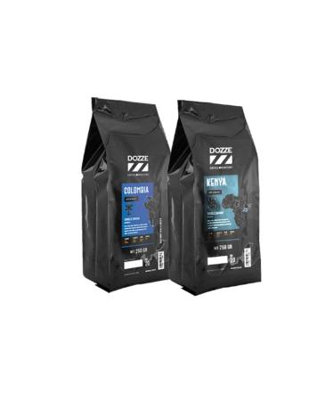 Dozze 2x250gr Colombia (supremo-kenya (natural) Filter Coffee