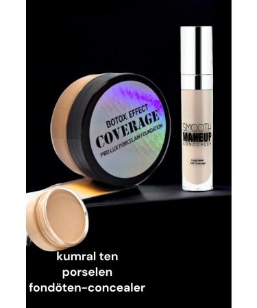 wwbeauty Intensive Cover Porcelain Foundation & Concealer set
