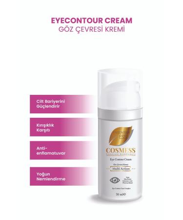 Cosmess Eye Contour Cream Anti Age Hyaluronic Acid 30 ml - Eyecontouress