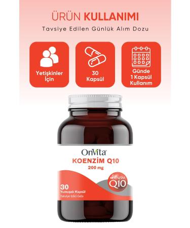 Onvita Q10 Coenzyme 200 Mg 30 Softgels - Buy Online on GoSupps.com
