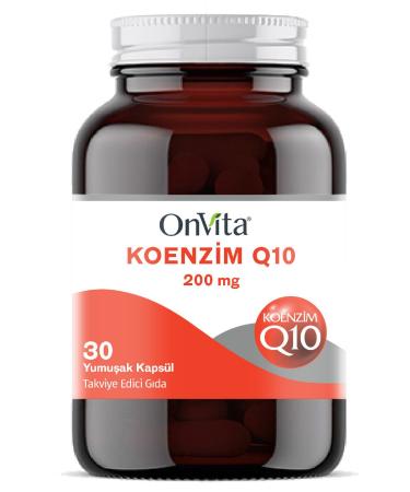 Onvita Q10 Coenzyme 200 Mg 30 Softgels - Buy Online on GoSupps.com