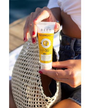 BEE'O Apicare Propolis Face Sun Cream 50 Spf - Buy Online on GoSupps.com