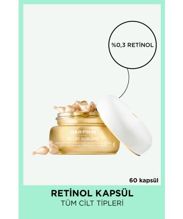 Darphin Eclat Sublime 0.3% Retinol Capsule 60 Capsules 882381112615 - Buy Online on GoSupps.com