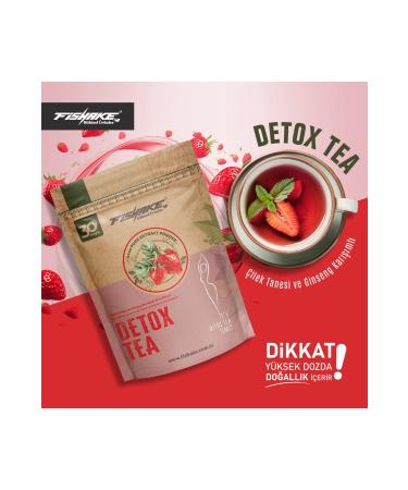 FiShake Strawberry and Ginseng Mixed Detox Tea Form Diet Tea (30 DAYS) - Buy Online on GoSupps.com