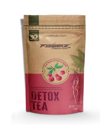 FiShake Cherry Stalk and Ginseng Mixed Detox Tea Form Diet Tea (30 DAYS) - Buy Online on GoSupps.com