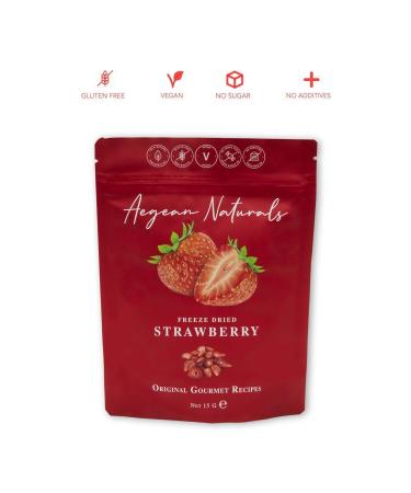 Aegean Naturals 4-Pack Strawberry Fig Apple Peach Freeze Dry Healthy Snack Pack - Buy Online on GoSupps.com