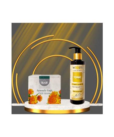The Solution is Here Calendula Extract Cream + Moisturizing Effective Skin Care Tonic