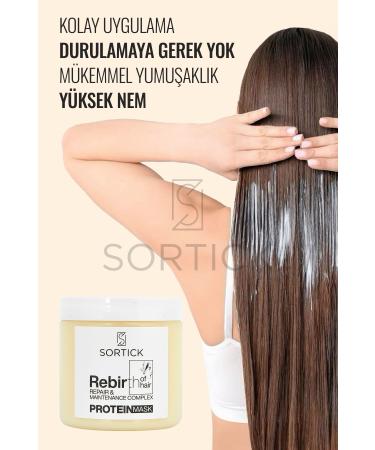 Sortick Protein Hair Care Mask Repair Strengthening 500ml - Buy Online on GoSupps.com
