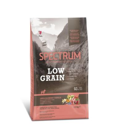 Alisopping Spectrum Low Grain Lamb and Blueberry Mini and Small Breed Puppy Food 2.5kg