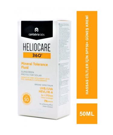 Heliocare 360 Mineral Tolerance Fluid Spf50+ 50 Ml