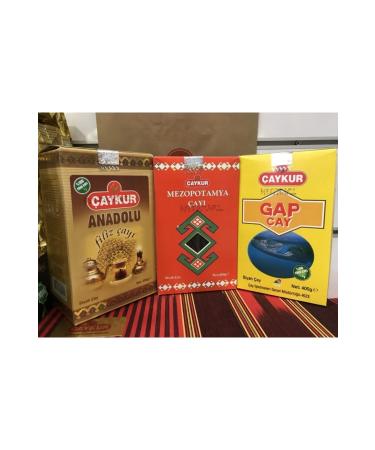 Caykur Anadolufiliz400g Mesopotamia 400g Gap 400g
