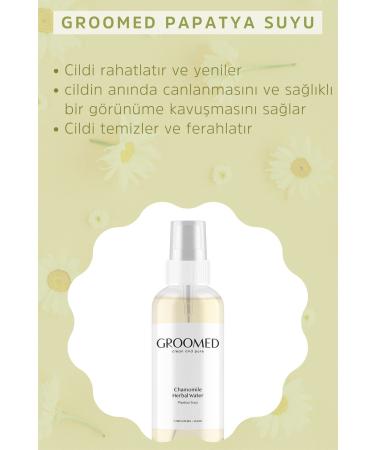 Groomed Chamomile Water 100 Ml - Buy Online on GoSupps.com