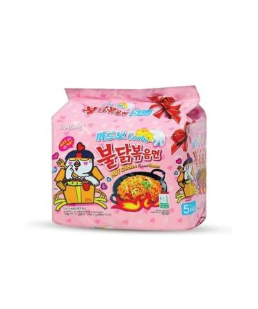 Samyang Buldak Carbonara Ramen 5 Pcs/ 5 pieces