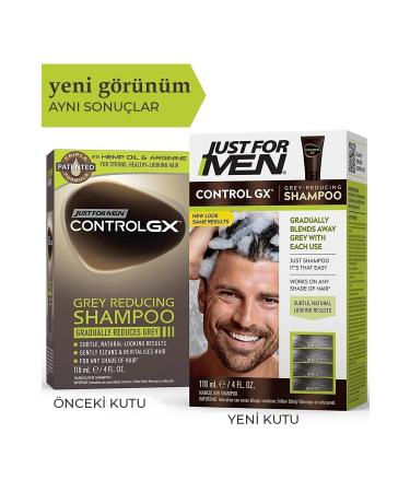 Just For Men Controlgx Hair Blackening Shampoo 118 ml