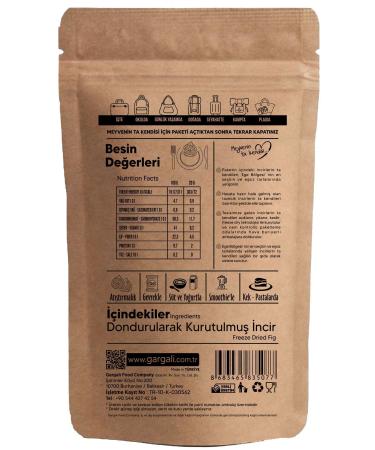 Gargal Freeze Dry Fig 5-Piece Healthy Dried Fruit Food from the Manufacturer - Buy Online on GoSupps.com