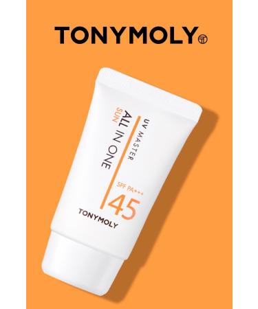 TONYMOLY Sun Cream Uv Master All In One Moisturizing Fruit And Flower Essence SPF 45 Pa 50ml - Buy Online on GoSupps.com