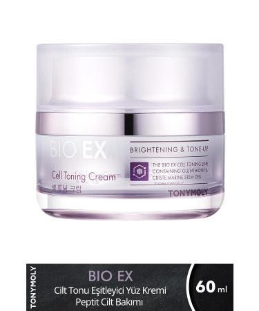 TONYMOLY Face Cream Bio Ex Cell Skin Tone Equalizing Peptide Skin Care 60ml