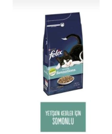 FELIX Felix Sensations Salmon Vegetable Dry Cat Food 2kg - Buy Online on GoSupps.com