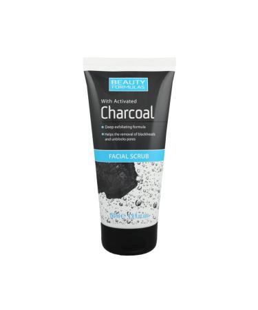 BEAUTY FORMULAS Charcoal Facial Scrub 150 Ml
