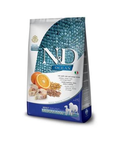 N & D Ocean Low Grain Fish-Orange Adult Dog Food 2.5kg