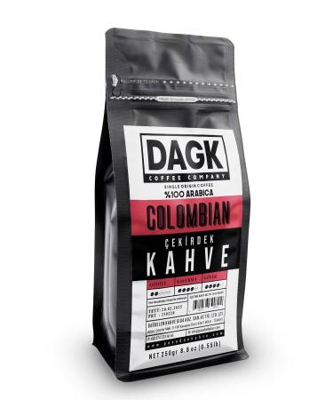 Dagk Colombian Coffee Beans 250gr - Buy Online on GoSupps.com