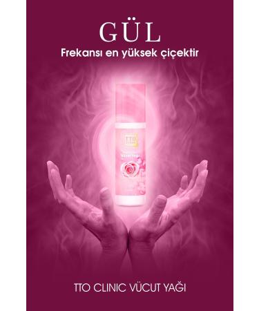 Tto Clinic Moisturizing Body Oil - Rose Scented Bath Oil 200ml - Buy Online on GoSupps.com