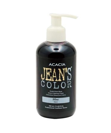 jeans color Ammonia-Free Blue Colored Hair Dye 250 ml Odorless Water-Based Blue Hair Dye Colors Lightened Hair. - Buy Online on GoSupps.com