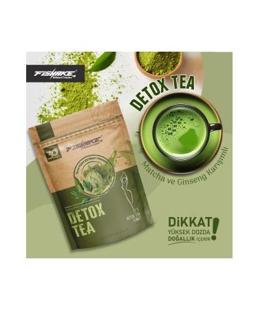 FiShake Detox and Diet Tea with Matcha and Ginseng (30 Days) - Buy Online on GoSupps.com