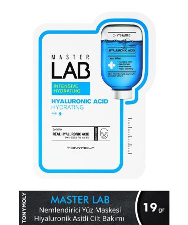 TONYMOLY Face Mask Master Lab Moisturizing Hyaluronic Acid Skin Care (1 Piece)