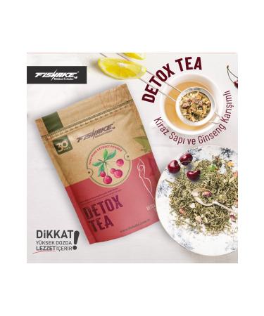 FiShake Cherry Stalk and Ginseng Mixed Detox Tea Form Diet Tea (30 DAYS) - Buy Online on GoSupps.com