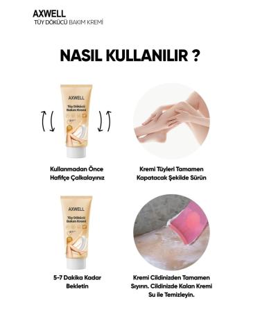 AXWELL Hair Removal and Hair Root Reduction Cream - Buy Online on GoSupps.com