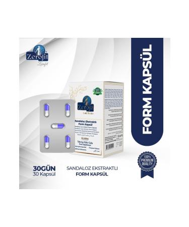 Zerofit 5 Pack Sandaloz Extract Form Capsule 30pcs Detox